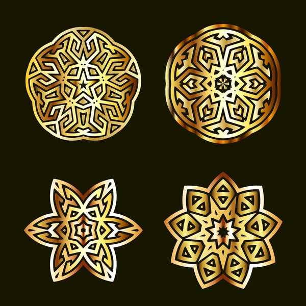 Ancient arabian motif — Stock Vector