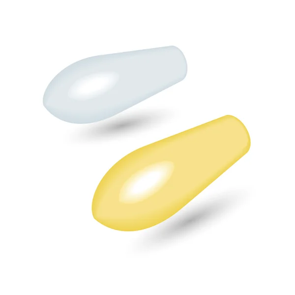 Suppositorier vektorillustration — Stock vektor