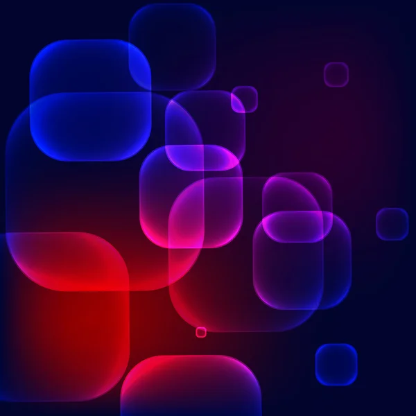 Abstraktní barevné bubliny pozadí — Stockový vektor