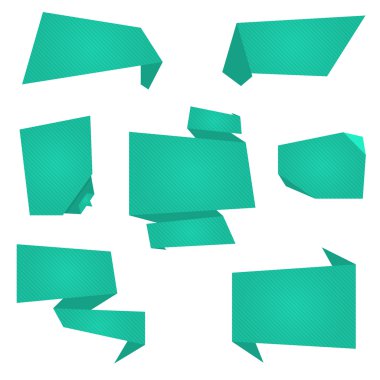 düz vektörel Banner