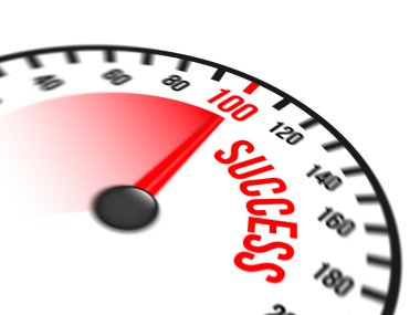 Hız göstergesi odaklı üzerinde yüzde yüz başarı