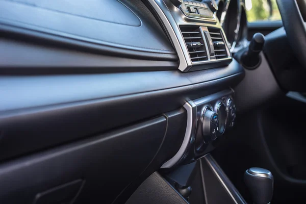 Detail of new modern car interior — Stock Photo, Image
