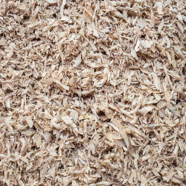 Pile of wood sawdust for background, texture