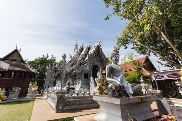 Chiang Mai, Tayland - 17 Ocak: Güzel Tapınağı (Wat Sri Su — Stok fotoğraf