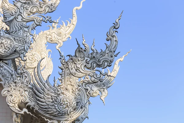 Chiang rai, thailand - 21. januar: wat rong khun the art in the — Stockfoto