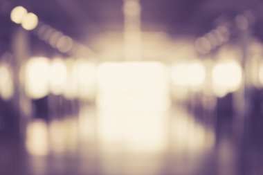 Arka arka plan bulanık bokeh ile alışveriş merkezi