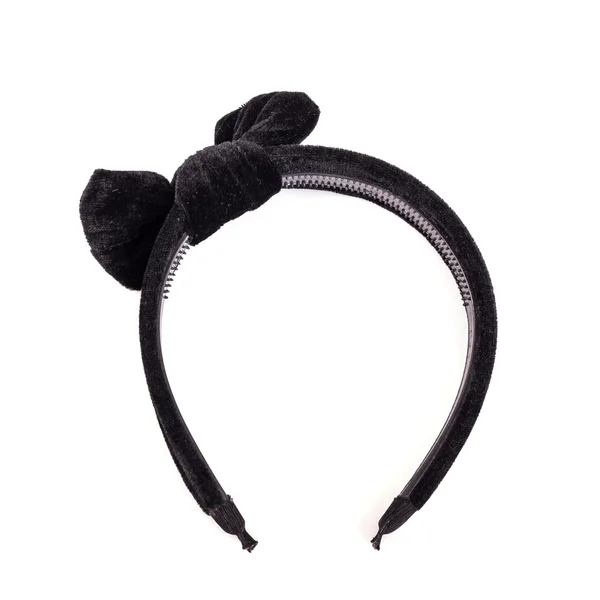Black headband isolated on white background — Stock Photo, Image