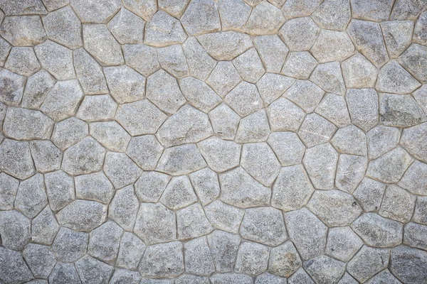 Patroon van grijs en ruwe stenen muur textuur voor achtergrond — Stockfoto