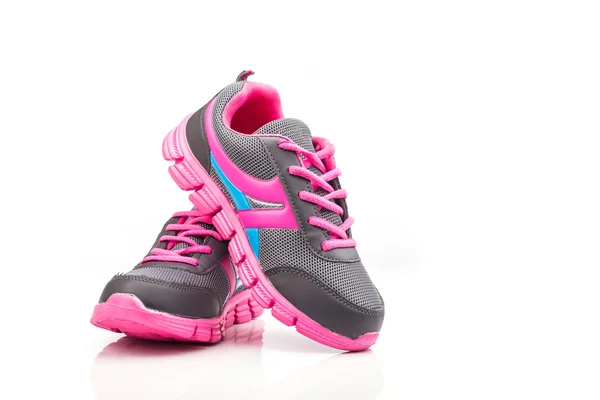 Pink sport shoe isolated on white background — Stock Photo, Image