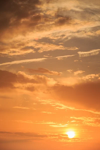 Beautiful sky in sunrise time — Stock Photo, Image