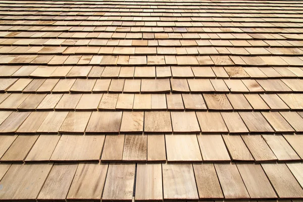 Wooden roof Shingle texture — Stock Photo, Image