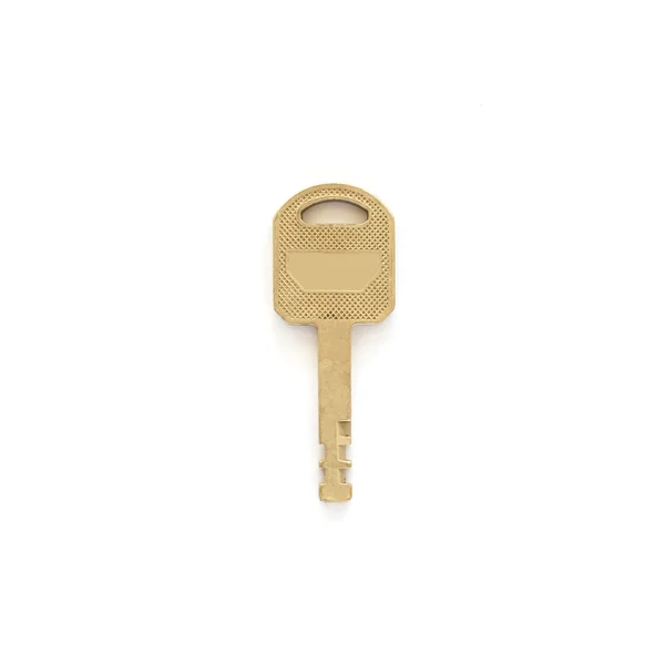 Key isolated on white background — Stock Photo, Image