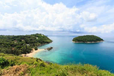 Phuket, Tayland için tropikal deniz güzel görünümü