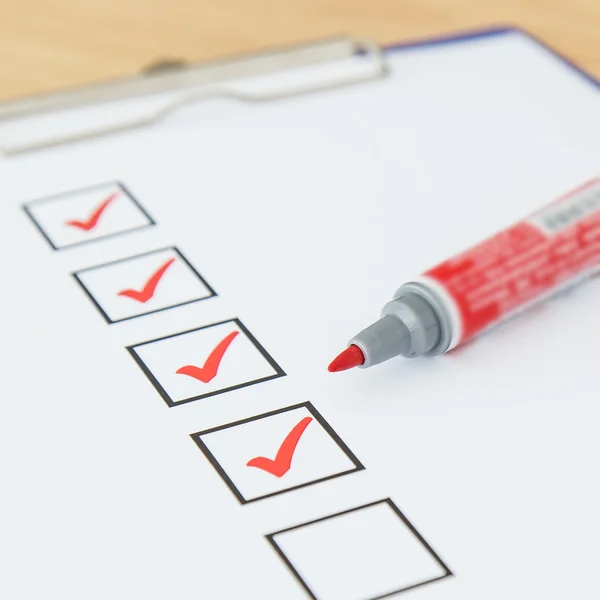 Blank checkbox — Stock Photo, Image