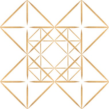 Beyaz arka plan üzerinde izole bambu kürdan özetini