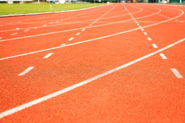 Atletizm için koşu parkuru