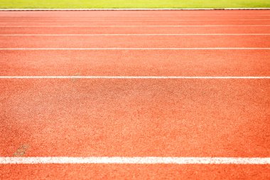 Atletizm için koşu parkuru