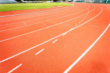 Atletizm için koşu parkuru