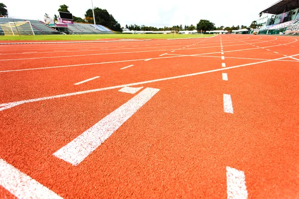 Looppiste voor Atletiek — Stockfoto