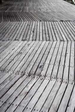 Eski gri ahşap tahta arka plan ve doku