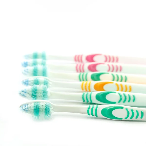 Old toothbrush — Stock Photo, Image