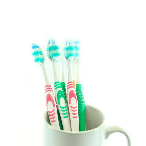 Old toothbrush — Stock Photo, Image