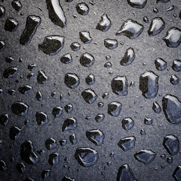 Water drop on tile floor — Stock Photo, Image