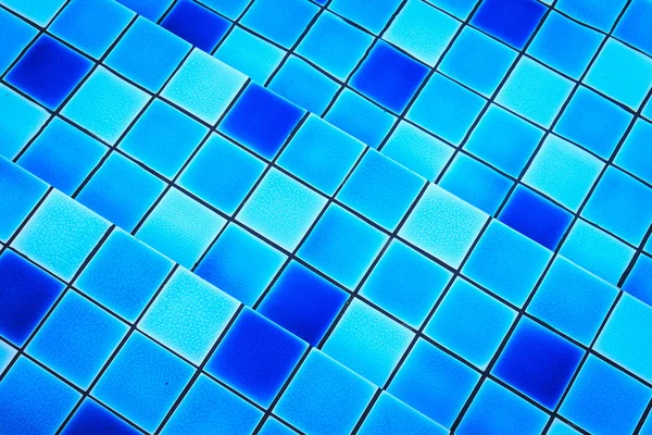 Telha textura fundo de azulejos da piscina — Fotografia de Stock