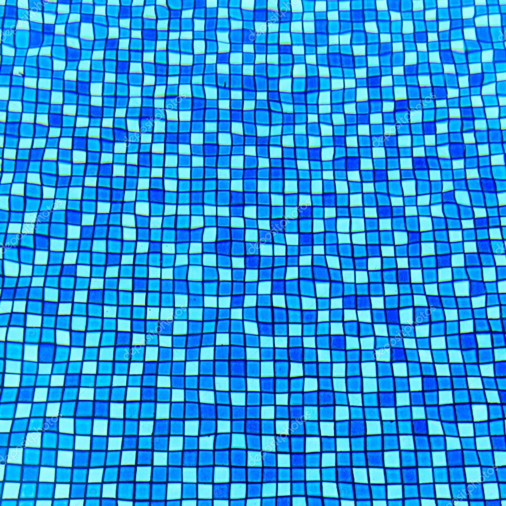 Tile texture background of swimming pool tiles — Stock ...