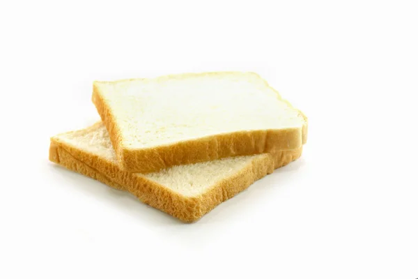 Bread isolated on white background — Stock Photo, Image