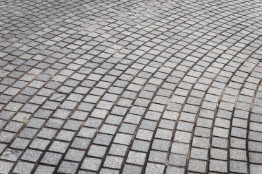 Granit taş yolu geçit