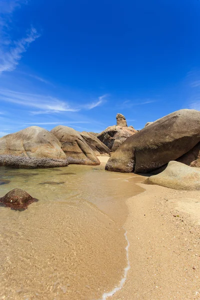 Grangfather e nonna rocce o Hin Ta Hin Yai a Samui isl — Foto Stock