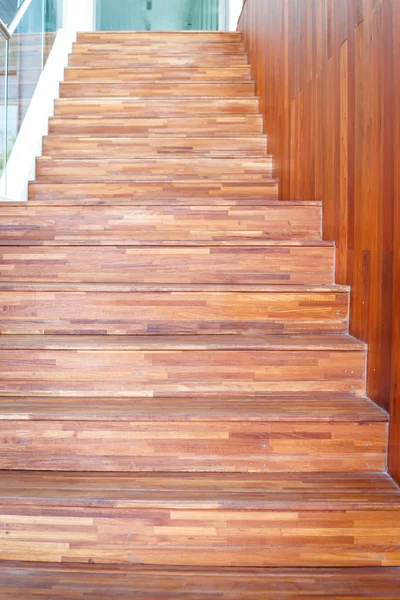 Escalera de madera textura fondo — Foto de Stock