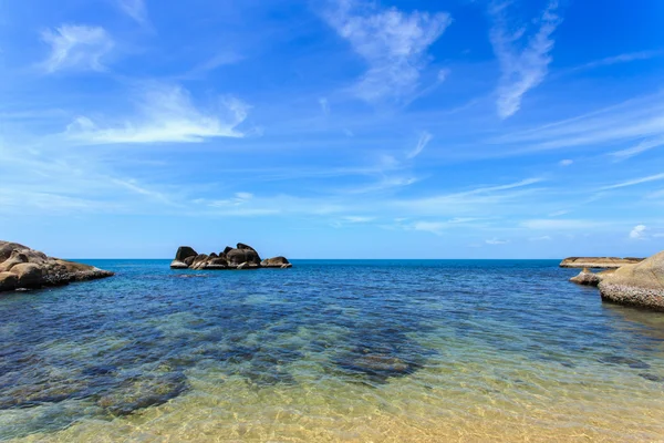 Grangfather y la abuela rocas o Hin Ta Hin Yai en Samui isl — Foto de Stock