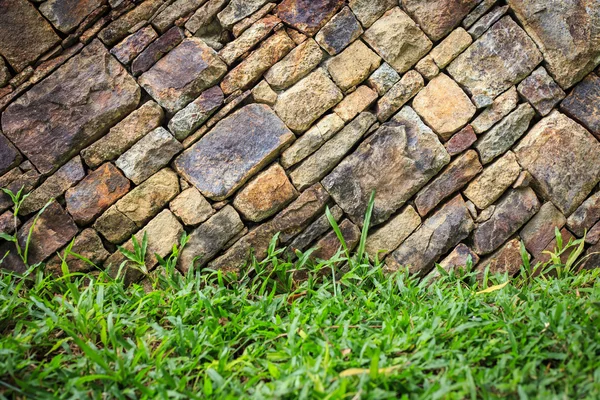 Textura de pared de piedra natural para fondo — Foto de Stock