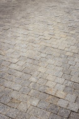 Granit taş yolu geçit