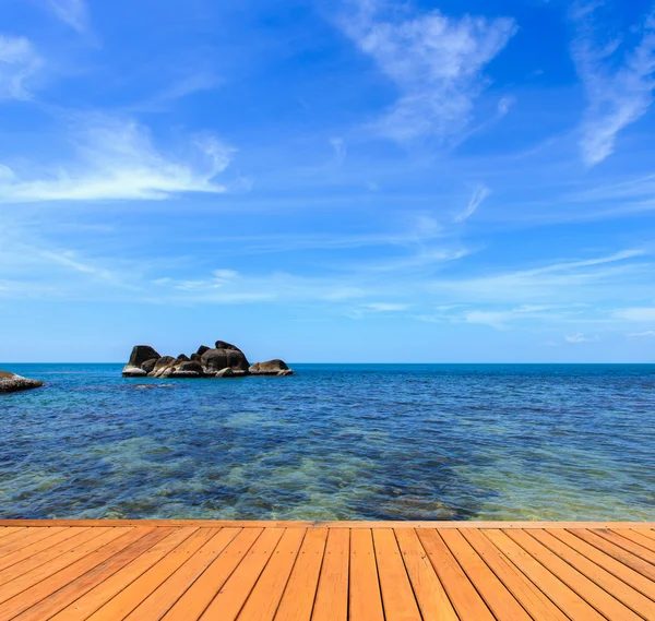 Grangfather y la abuela rocas o Hin Ta Hin Yai en Samui isl — Foto de Stock