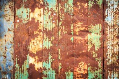 Paslı arka plan ile metal doku