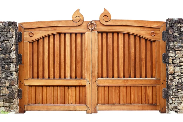 Wooden gate — Stock Photo, Image