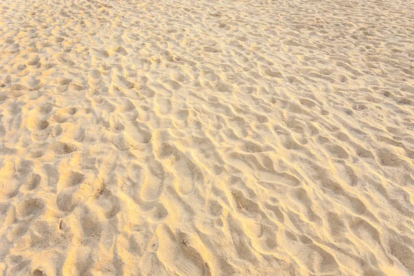 Υφή της άμμου και πατημασιές στην άμμο — Φωτογραφία Αρχείου