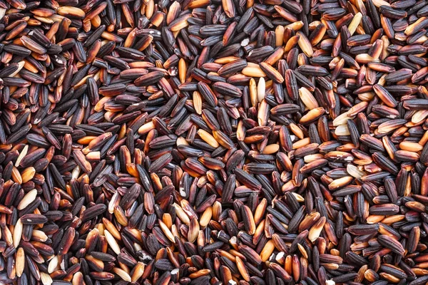 Black sticky rice for background — Stock Photo, Image