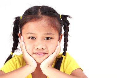 beyaz arkaplanda izole