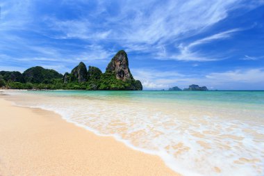 Railay beach, krabi, andaman Denizi Tayland