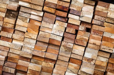 Odun yığını arka plan ve doku