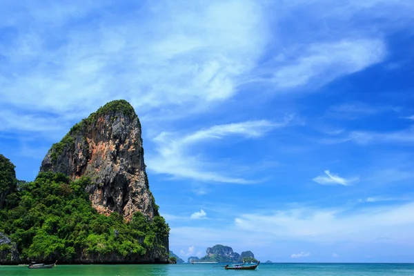 Plage ferroviaire, Krabi, Mer d'Andaman Thaïlande — Photo