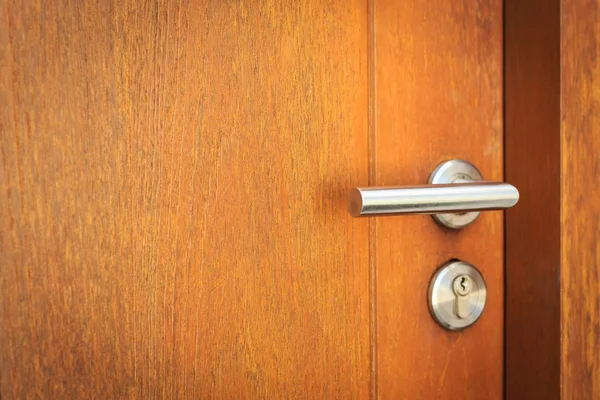 Manija de puerta de acero inoxidable — Foto de Stock