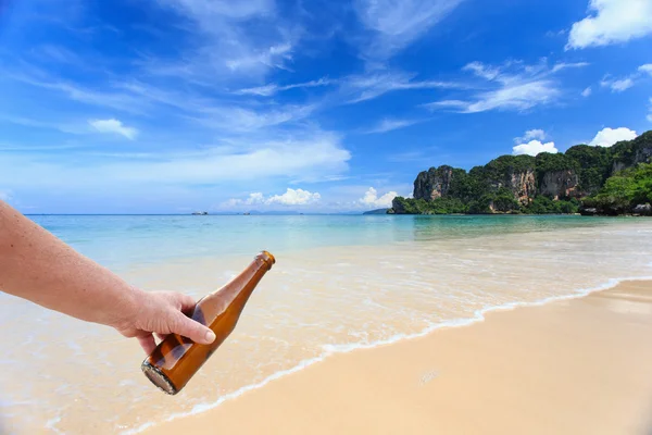 Spiaggia ferroviaria, Krabi, Mare delle Andamane Thailandia — Foto Stock