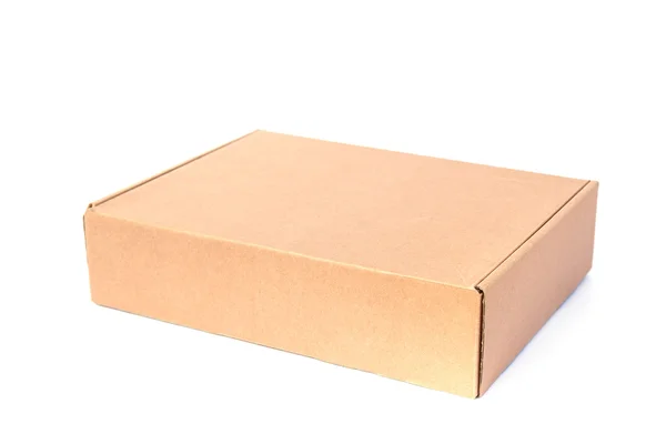 Papier pudełko na białym tle — Zdjęcie stockowe