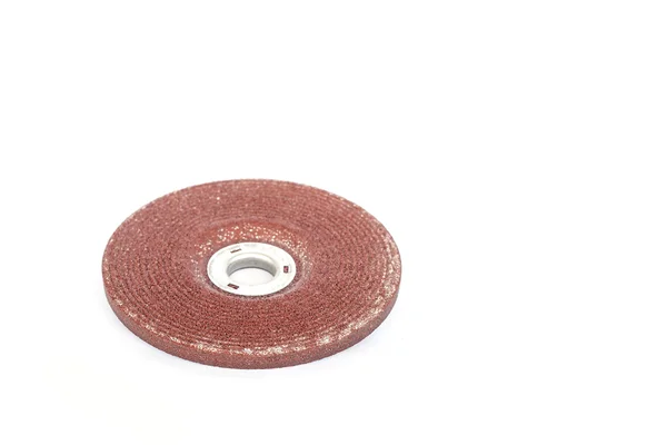 Abrasive disk for metal grinding — Stock Photo, Image
