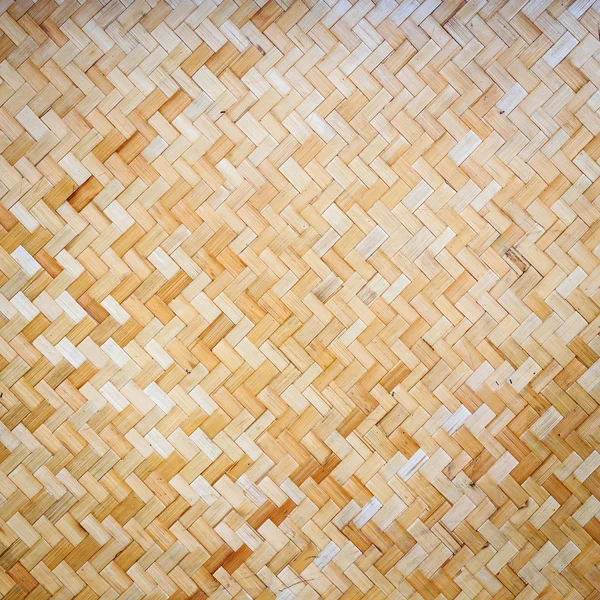 Bambu väva textur bakgrund — Stockfoto
